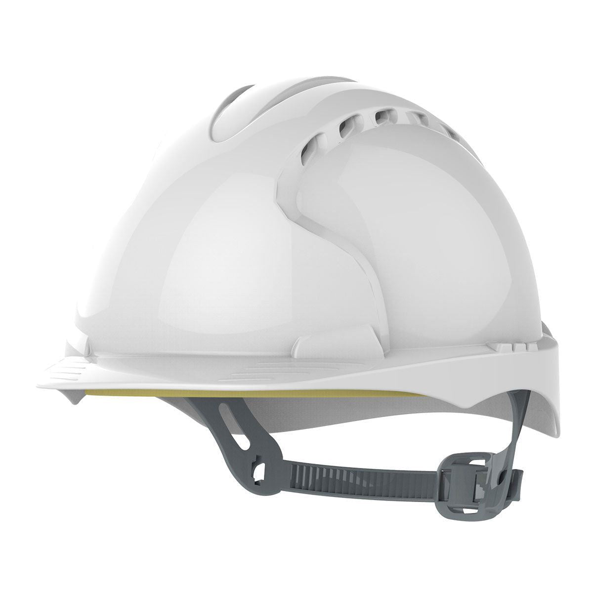 JSP EVO2 Safety Helmet White Vented - AJF030-000-100