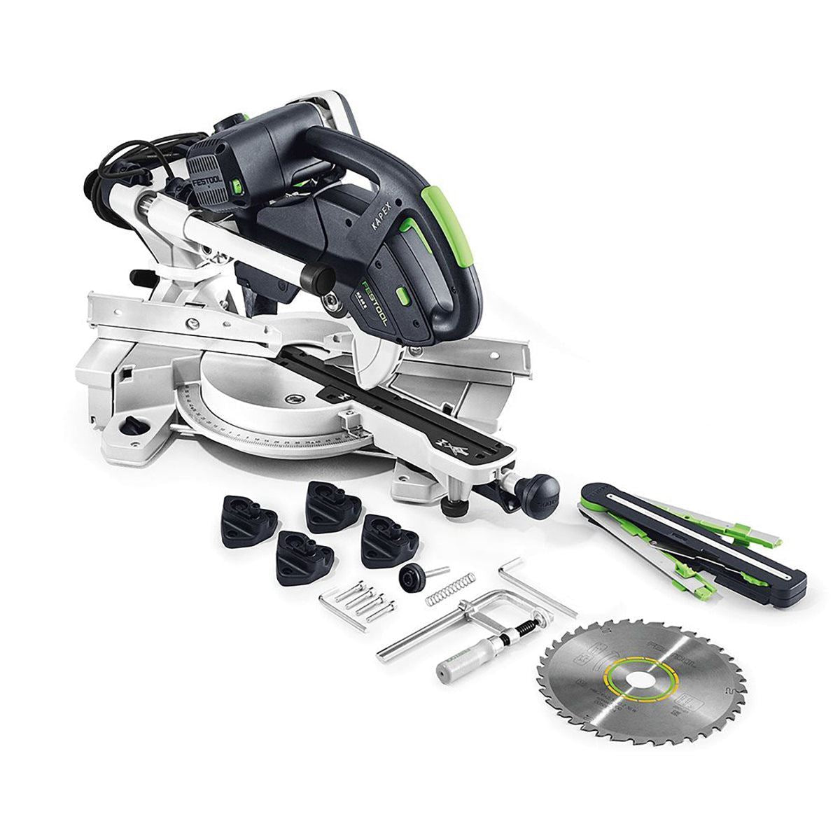 Festool KS 60 E-SET 230V GB 216mm Sliding Compound Mitre Saw - 561729