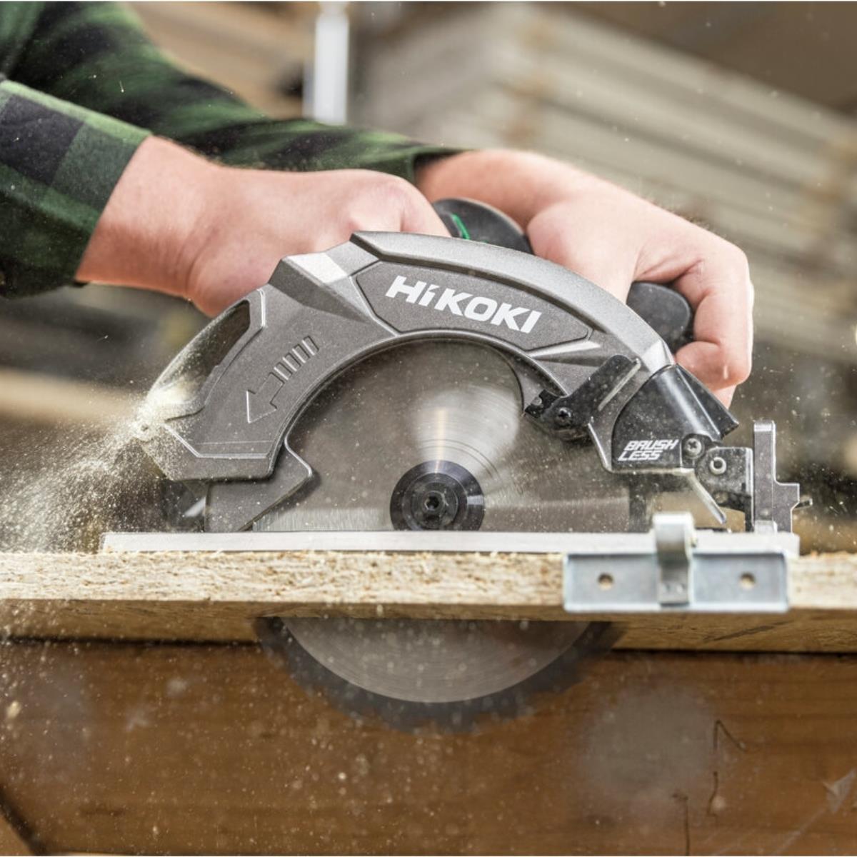 HiKOKI C1807DAW2Z 18V Brushless 190mm Circular Saw with 1 x 5.0Ah Battery, Charger & Case