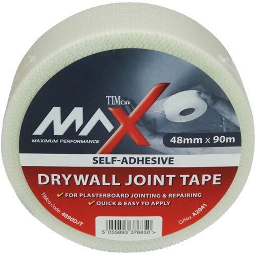 Timco 48mm x 90m White Drywall Joint Tape 4890DJT