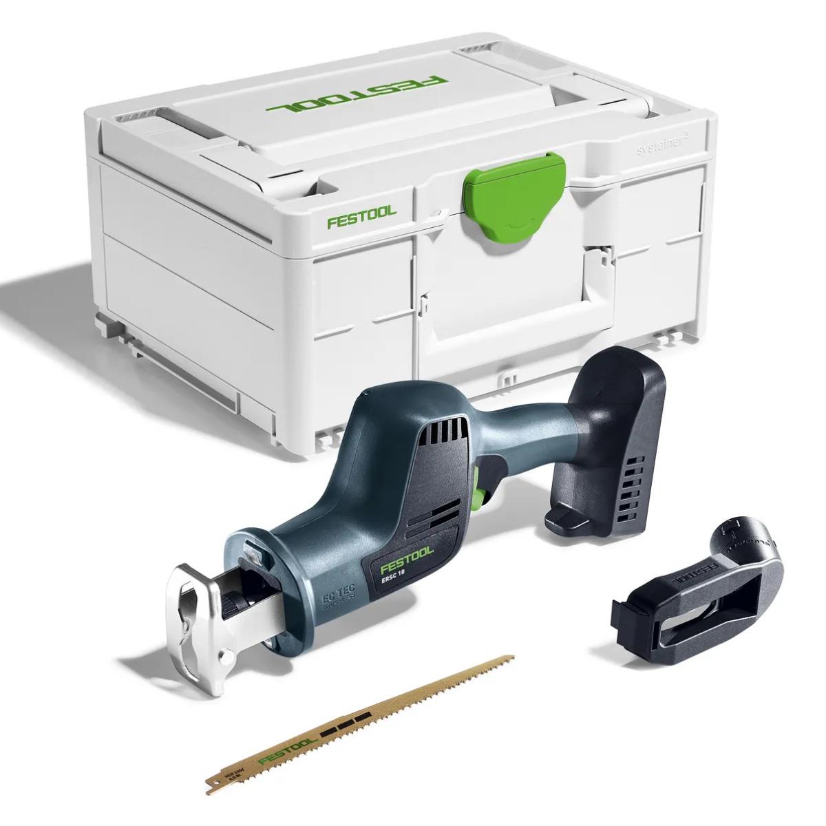 Festool ERSC 18 EB-Basic 18V Brushless Reciprocating Saw Body Only in Systainer - 578691