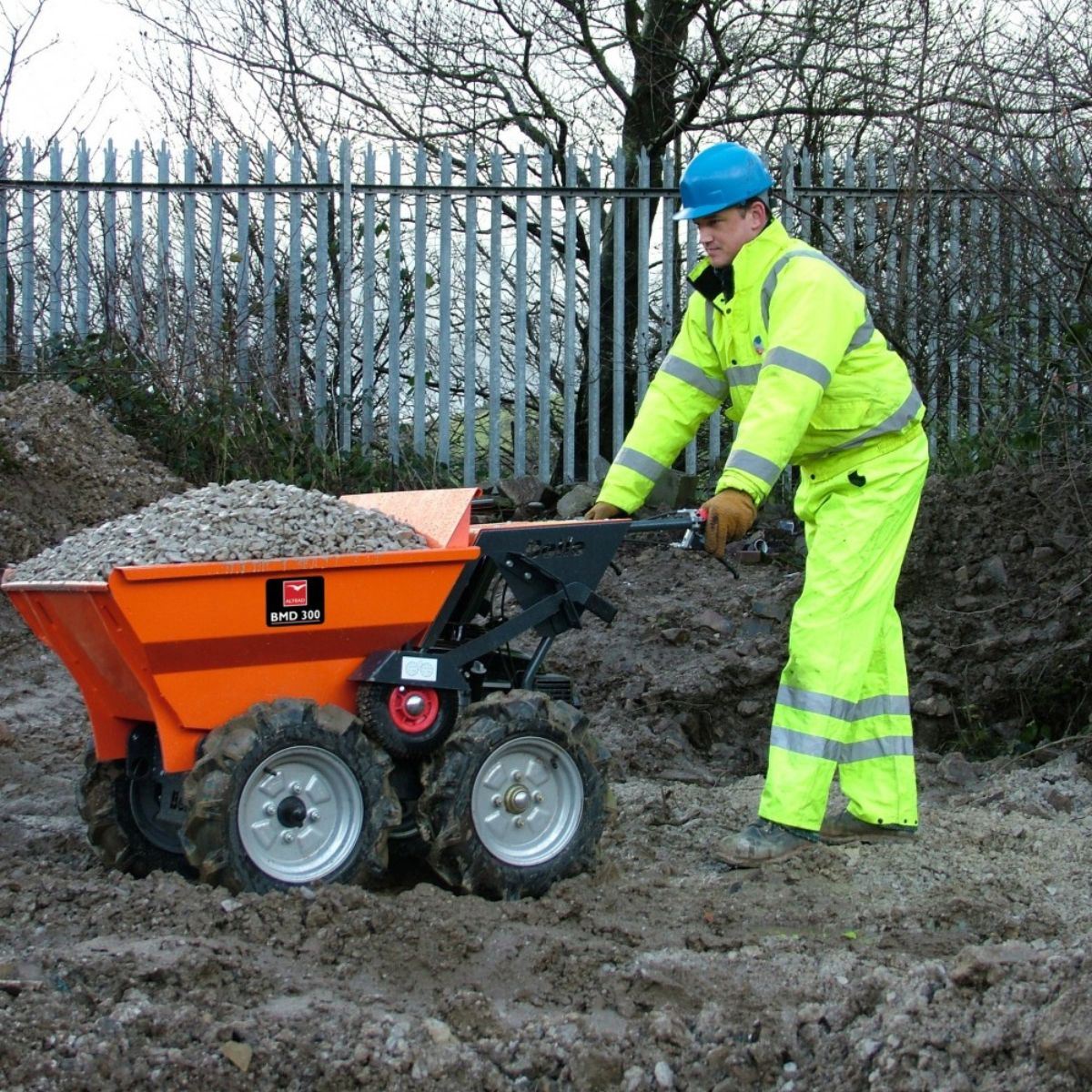 Belle BMD01T BMD 300 Mini Dumper with Wide Tires Heavy-Duty, Versatile & Easy to Control