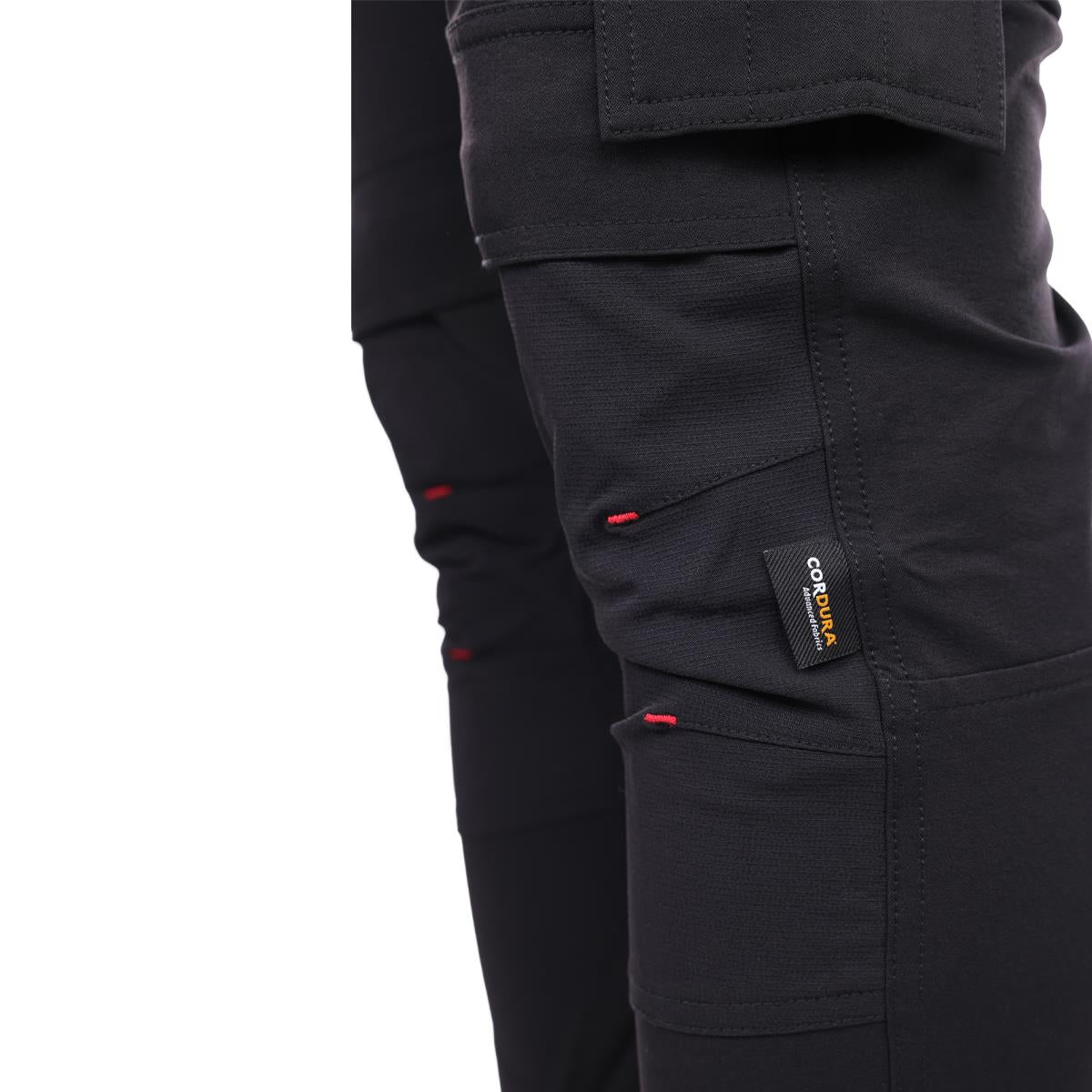 TuffStuff 737 Evo Flex Stretch Work Trousers Black - L30