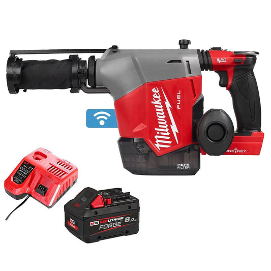 Milwaukee M18FHAFOH16-0 18V Brushless SDS+ Hammer Drill with 1 x 8.0Ah Battery & Charger