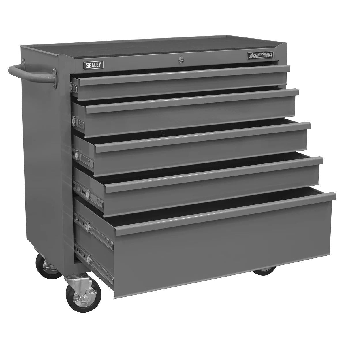 Sealey AP1101G American PRO Rollcab 5 Drawer Grey