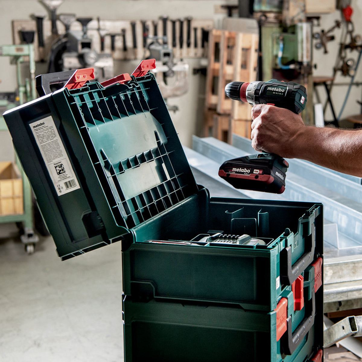 Metabo MetaBOX 145 Stackable Empty Carry Case 626883000