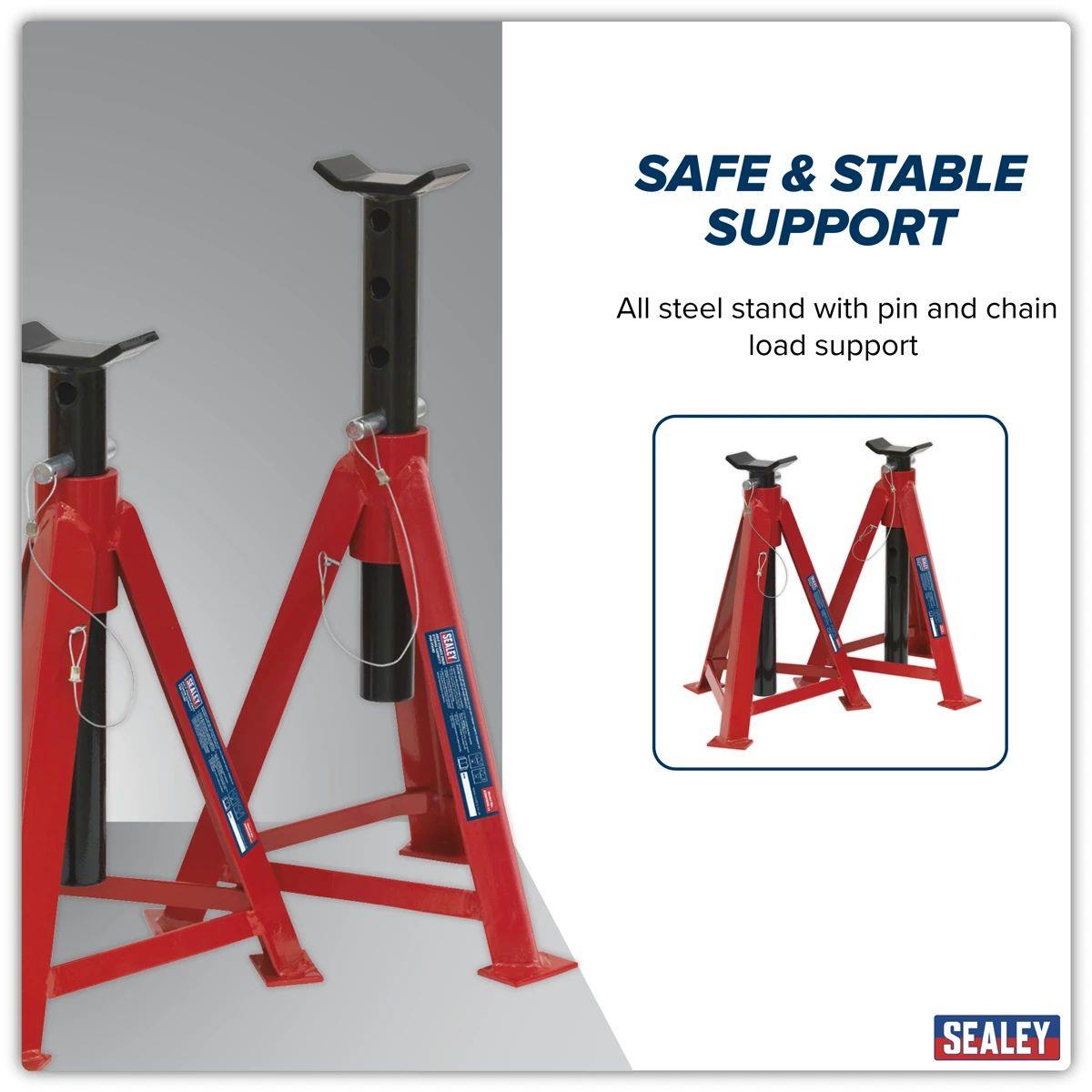 Sealey AS5000M Axle Stands 5 Tonne Capacity