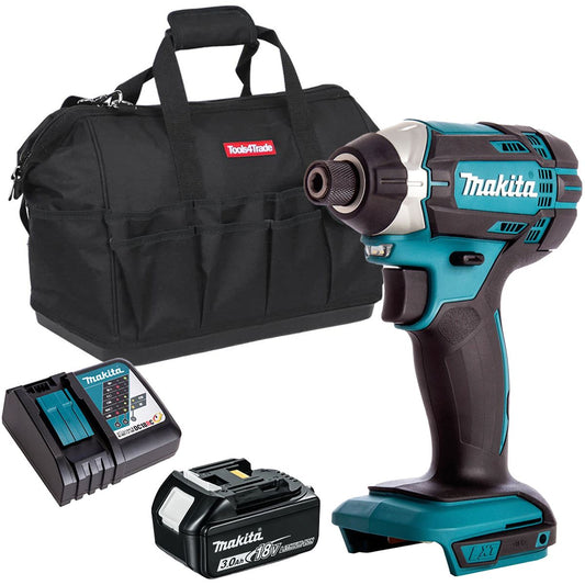 Makita DTD152Z 18V Impact Driver with 1 x 3.0Ah Battery & Charger & Bag