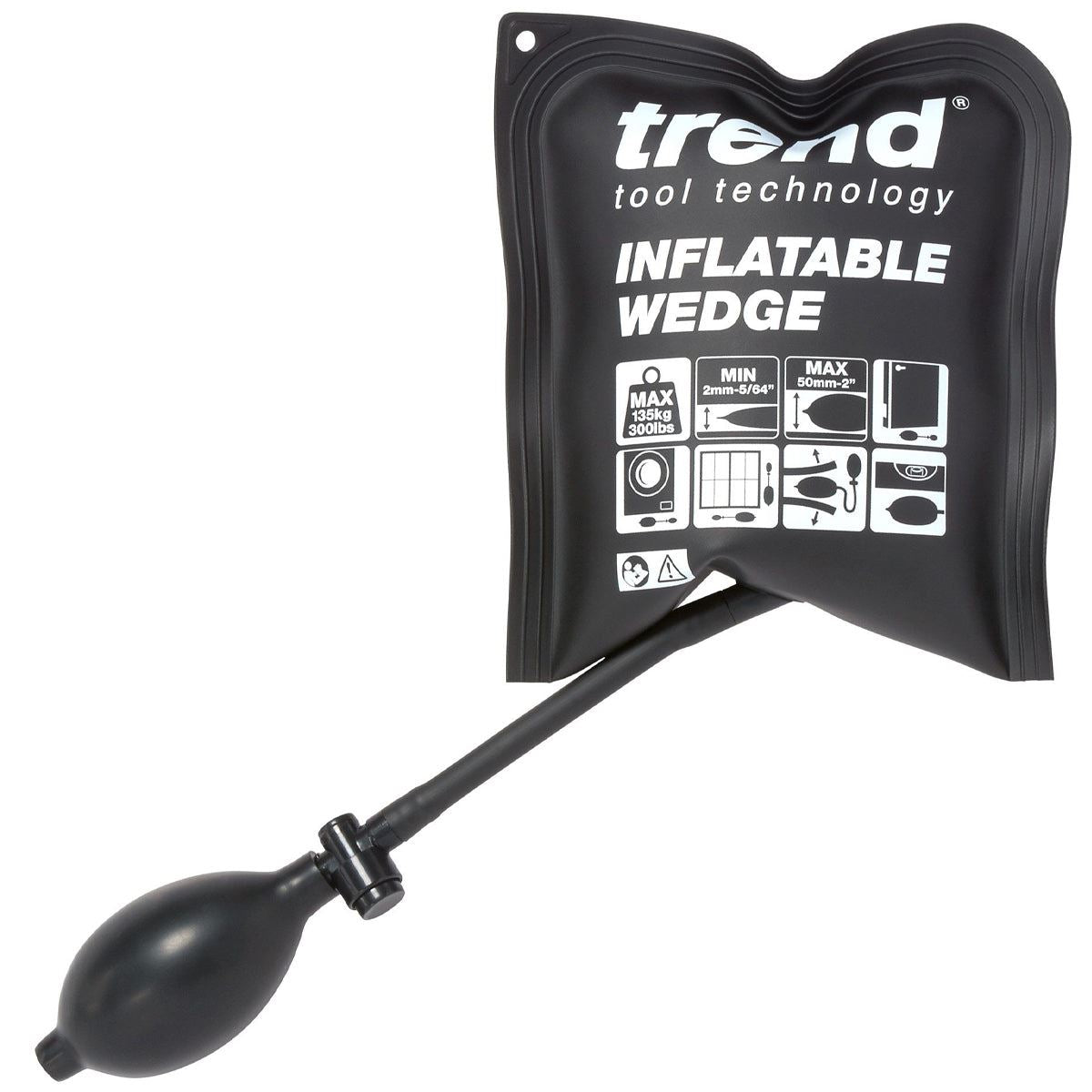 Trend I/WEDGE/2PK Heavy Duty Inflatable Air Wedge Pack of 2