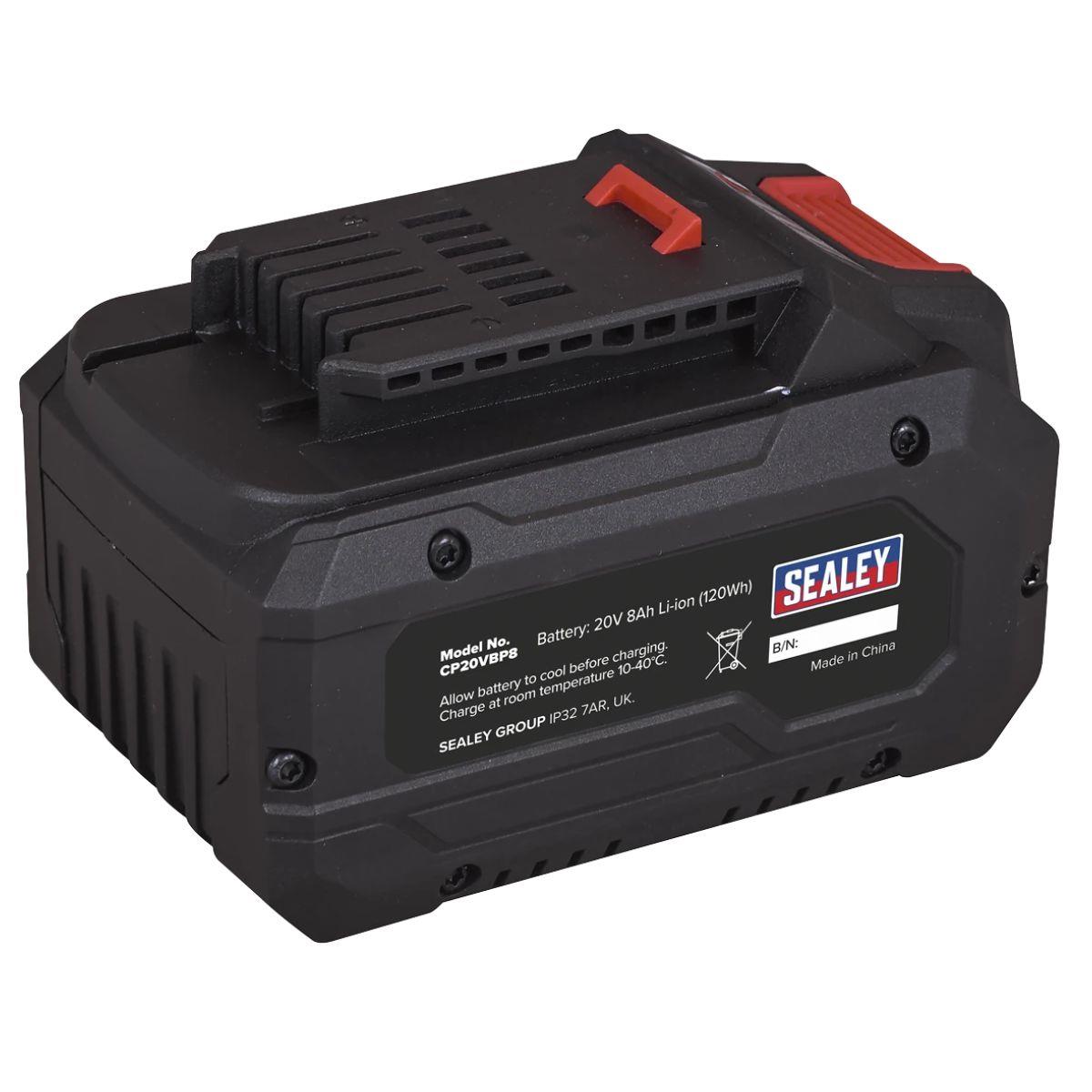 Sealey CP20VBP8 20V Series Power Tool Battery 8Ah