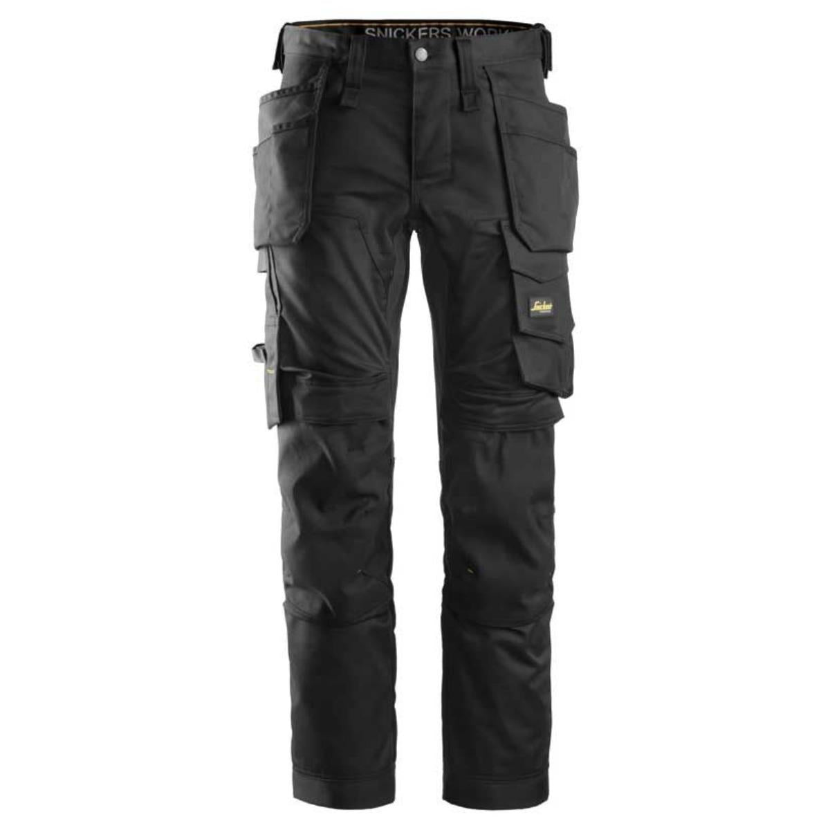 Snickers 6241-108 Black All-round Stretch Trouser W38