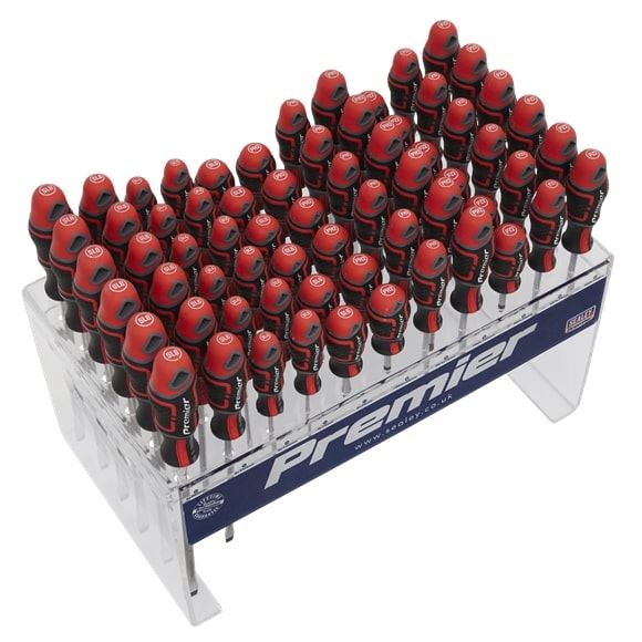 Sealey AK4369DS Individual Screwdrivers GripMAX 66pc