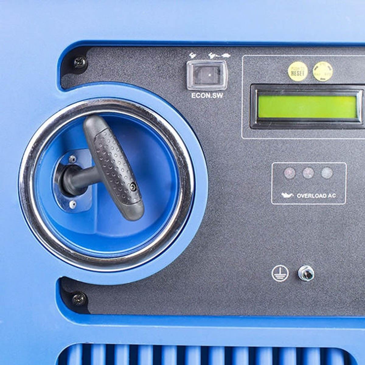 Hyundai HY4500SEI Portable Petrol Inverter Generator, Remote Keyfob & Electric Start, Wheel Kit 4000W/230V