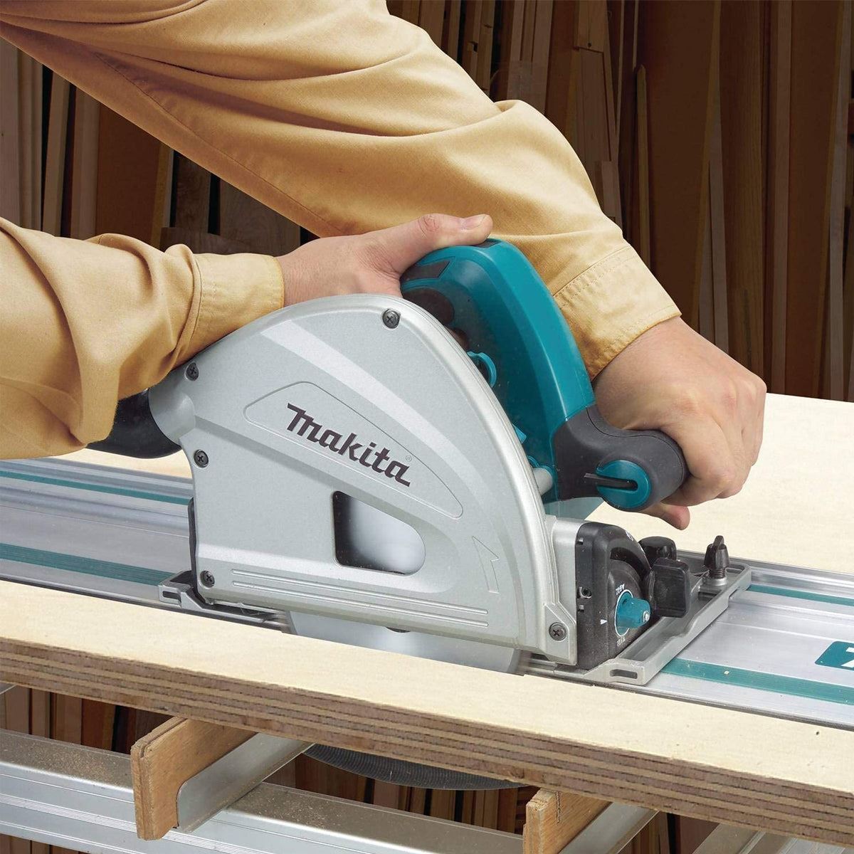 Makita SP6000J/1 165mm Plunge Cut Saw 110V With Case