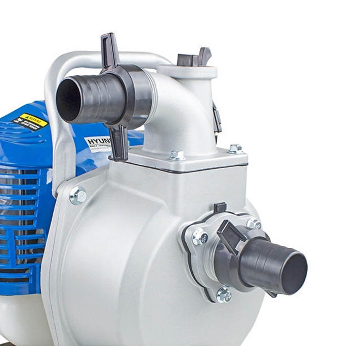 Hyundai HYWP4300X 35mm Petrol Clean Water Pump, Powerful 43cc 2-stroke & 250L/min Flow Rate