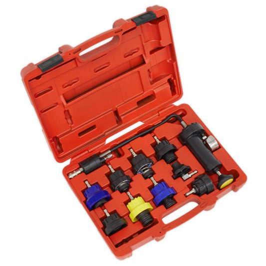 Sealey VS0013 Cooling System Pressure Test Kit 10pc