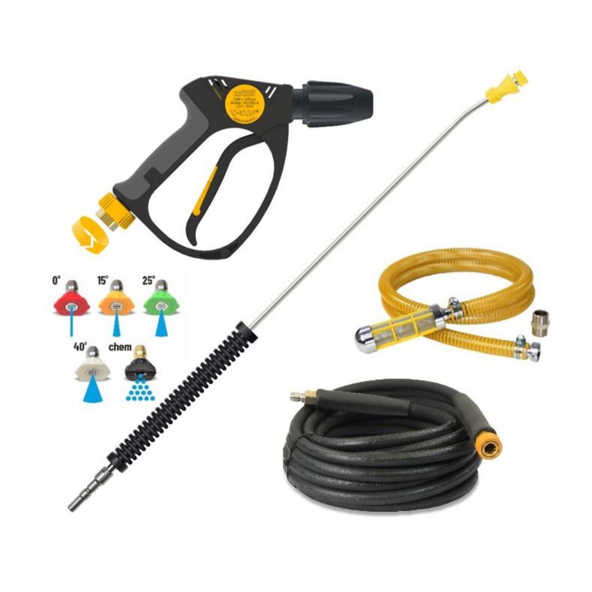 V-TUF VTUFD10-15200 10HP 3000psi Yanmar Diesel Pressure Washer With Gearbox Pump 15L/Min