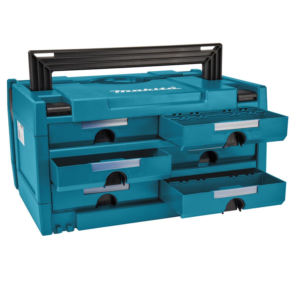 Makita P-84333 Makpac Type 3 Stacking Case with 6 Drawers