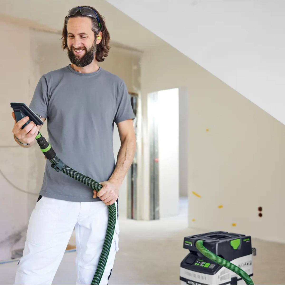 Festool HSK-A 80x130 Hand Sanding Block with Abrasive Net & Adapter - 578960