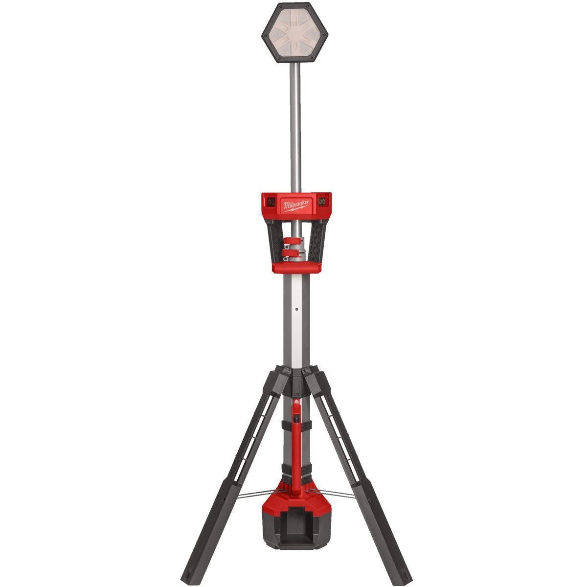 Milwaukee M18SAL2-0 18V LED Stand Light with 2 x 5.0Ah Battery & Charger