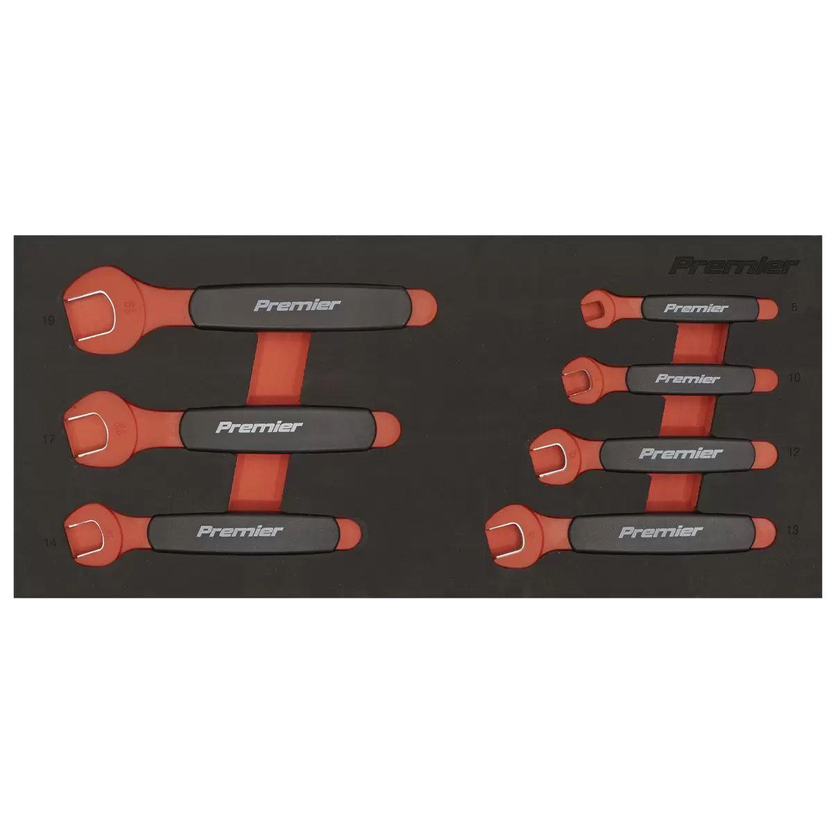 Sealey TBT45 Premier Ratchet, Torque Wrench, Breaker Bar & Socket Adaptor Set with Tool Tray 12pc