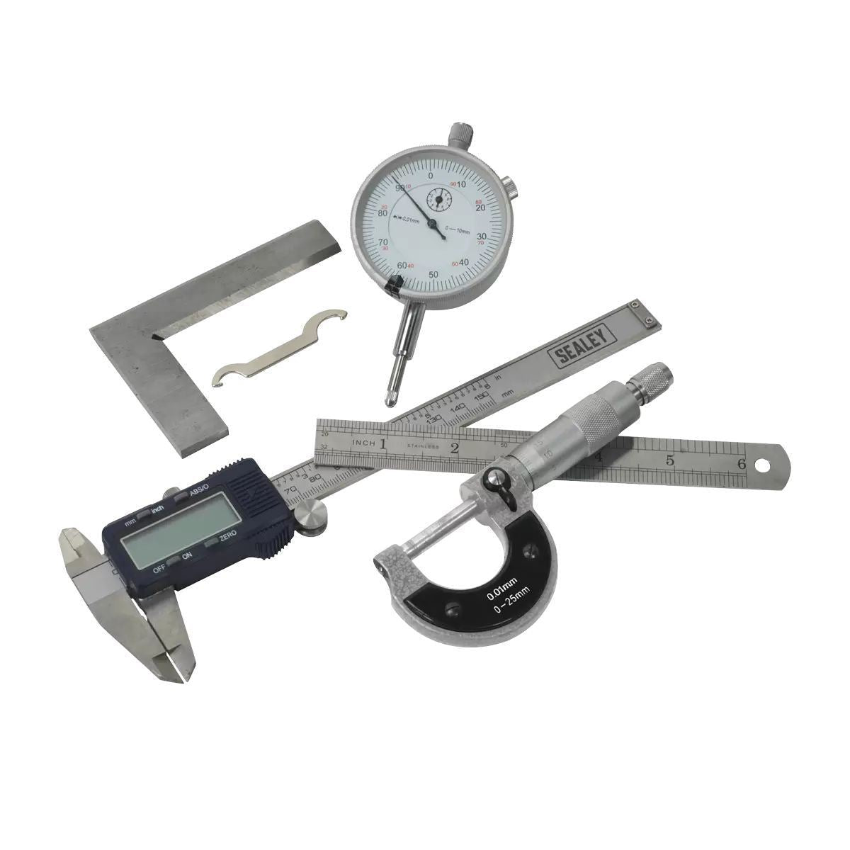 Sealey AK96SET Measuring Tool Set 5pc