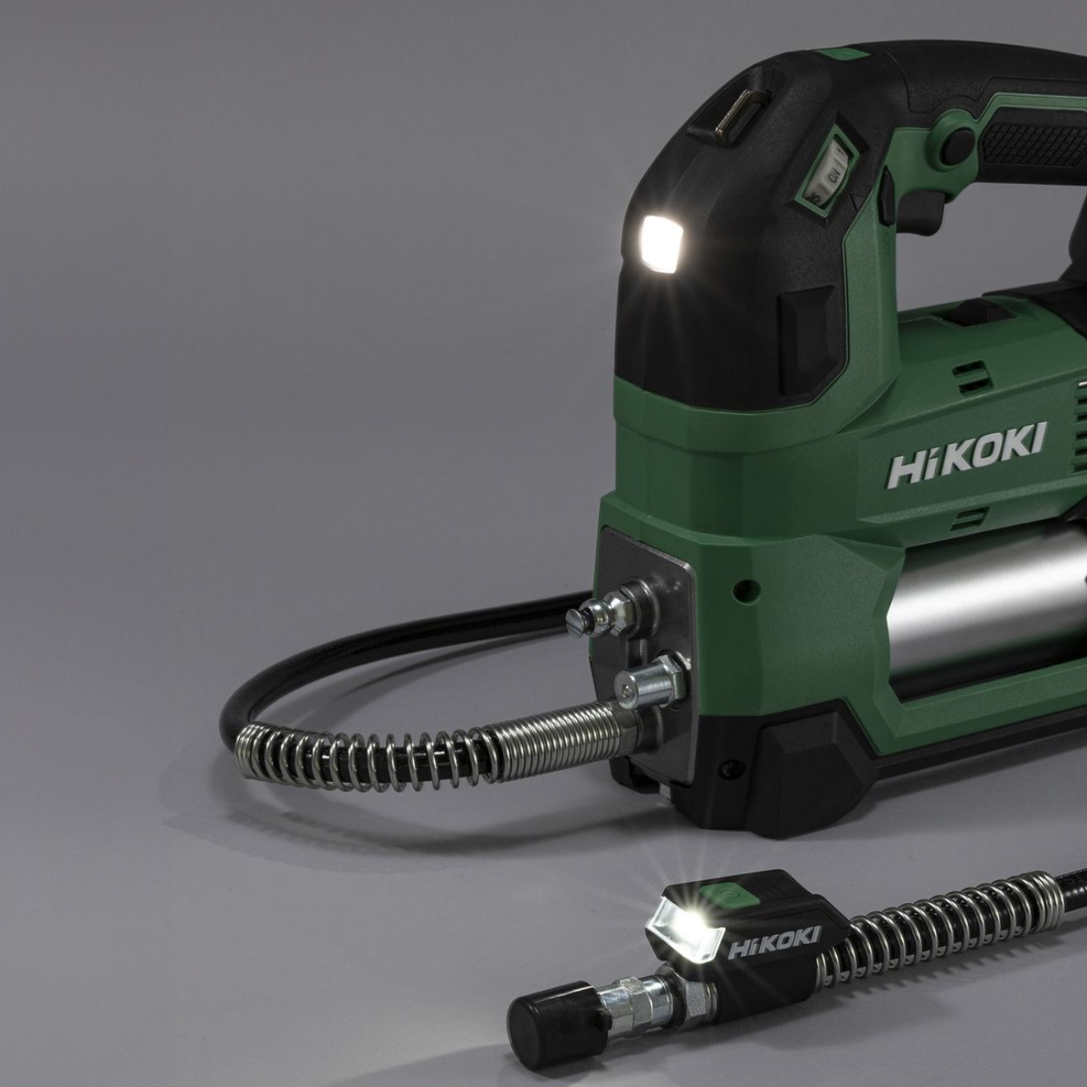 HiKOKI AL18DAW4Z 18V Grease Gun With 1 x 5.0Ah Battery & Charger