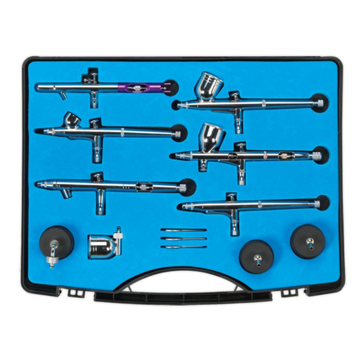 Sealey AB936 Mini Air Brush Kit 10pc