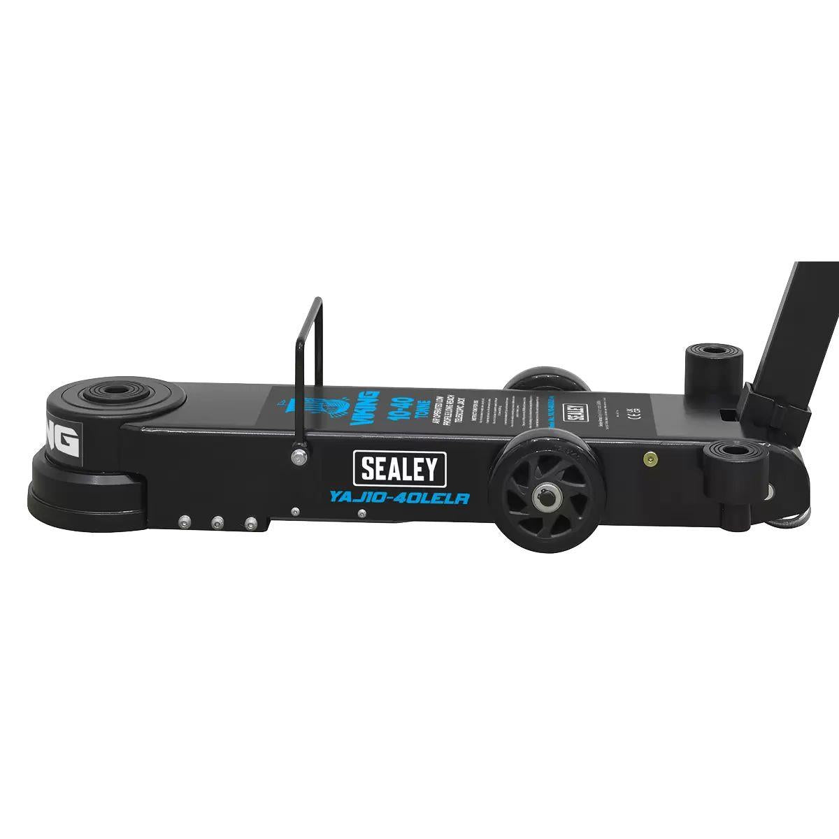 Sealey YAJ10-40LELR Long Reach/Low Profile Air Operated Telescopic Jack 10-40 Tonne