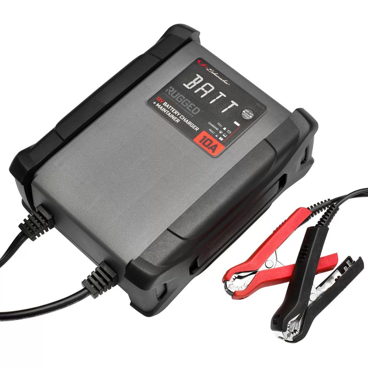 Schumacher Rugged SPX460 12V Battery Charger and Maintainer 10A 13101