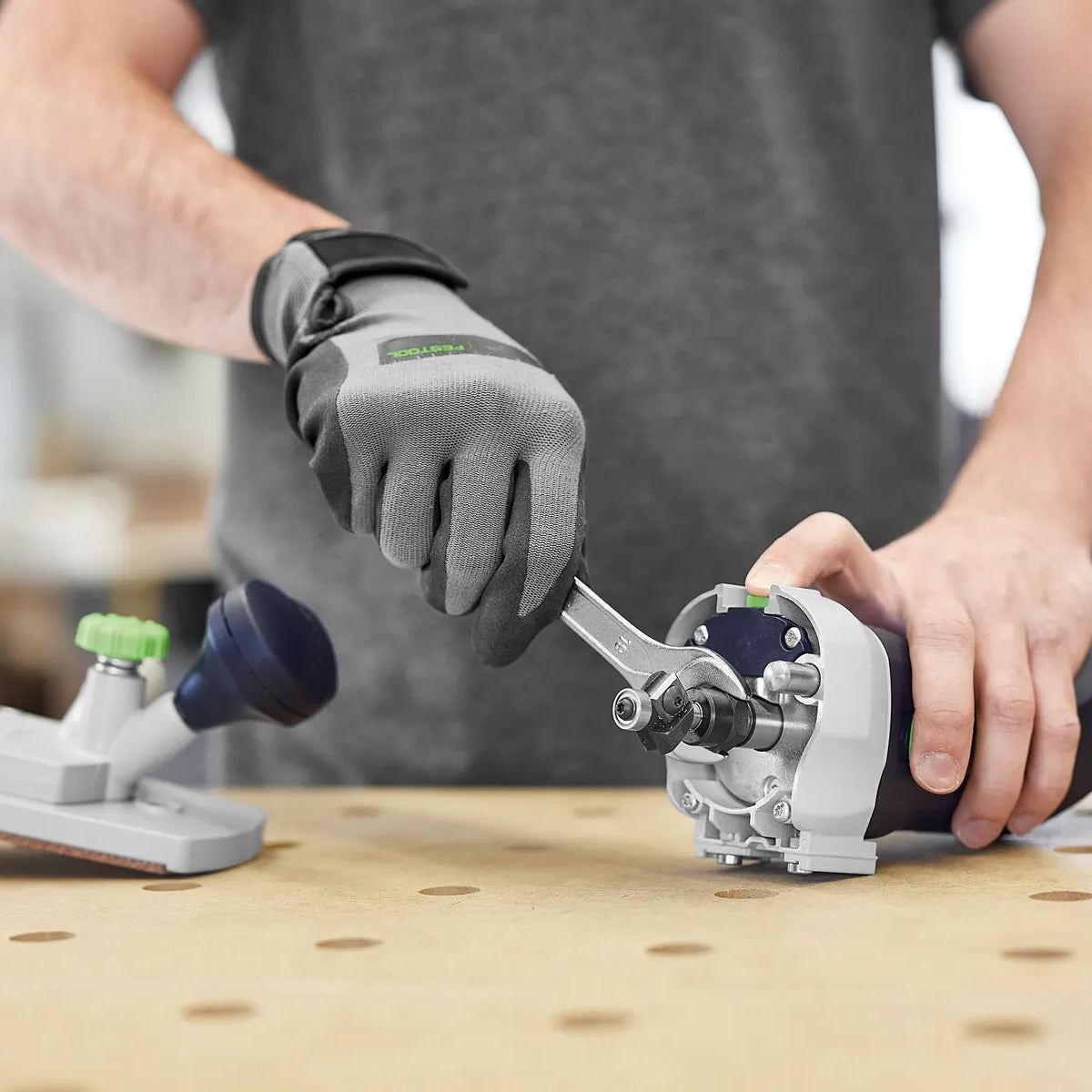 Festool MFKC 700 KA EB-Basic 18V Brushless Module Edge Router with 1 x 5.0Ah Battery Charger & Case