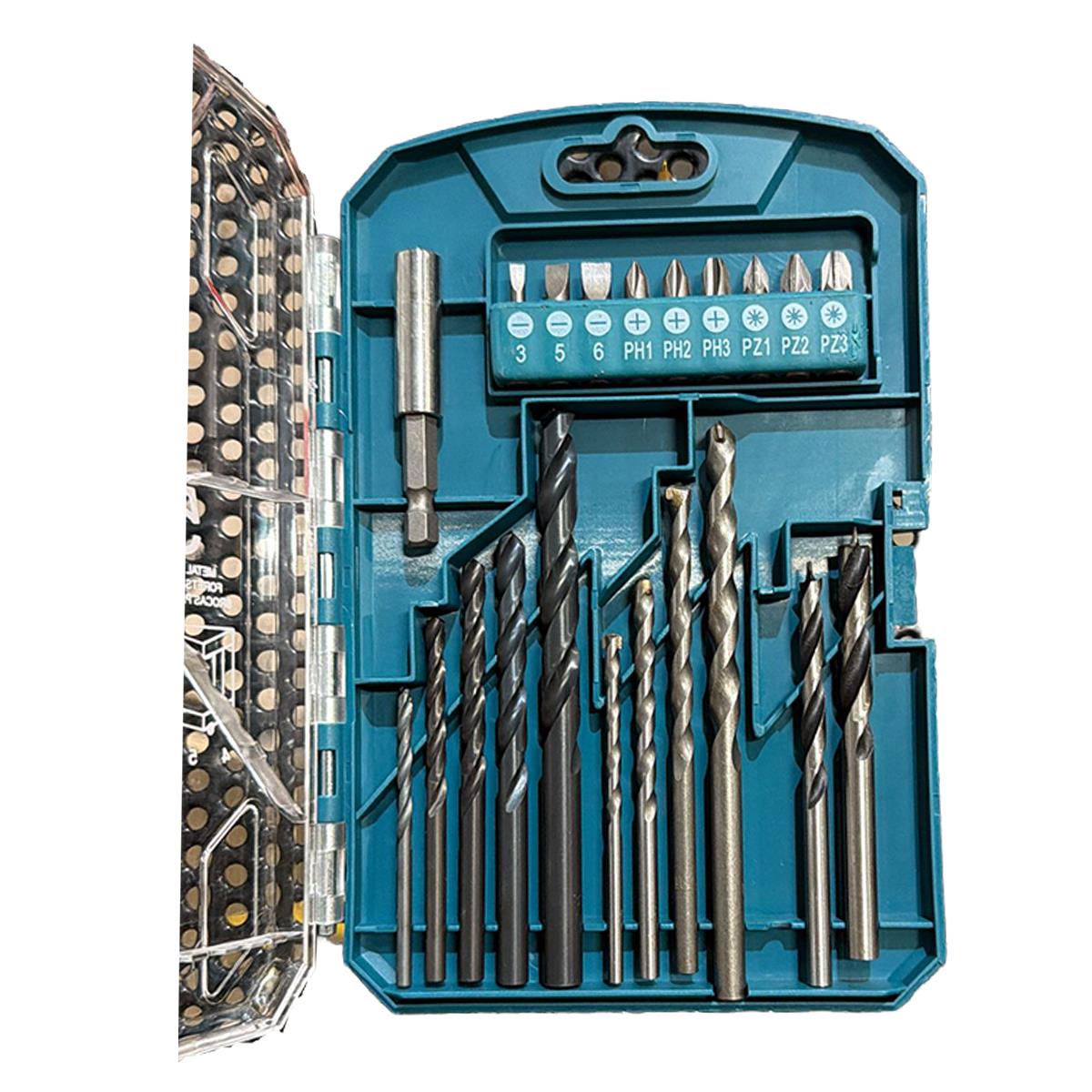 Makita P-44002 Drilling & Screwdriver Bit Set Of 21 Piece Item Condition Box Opened Never Used