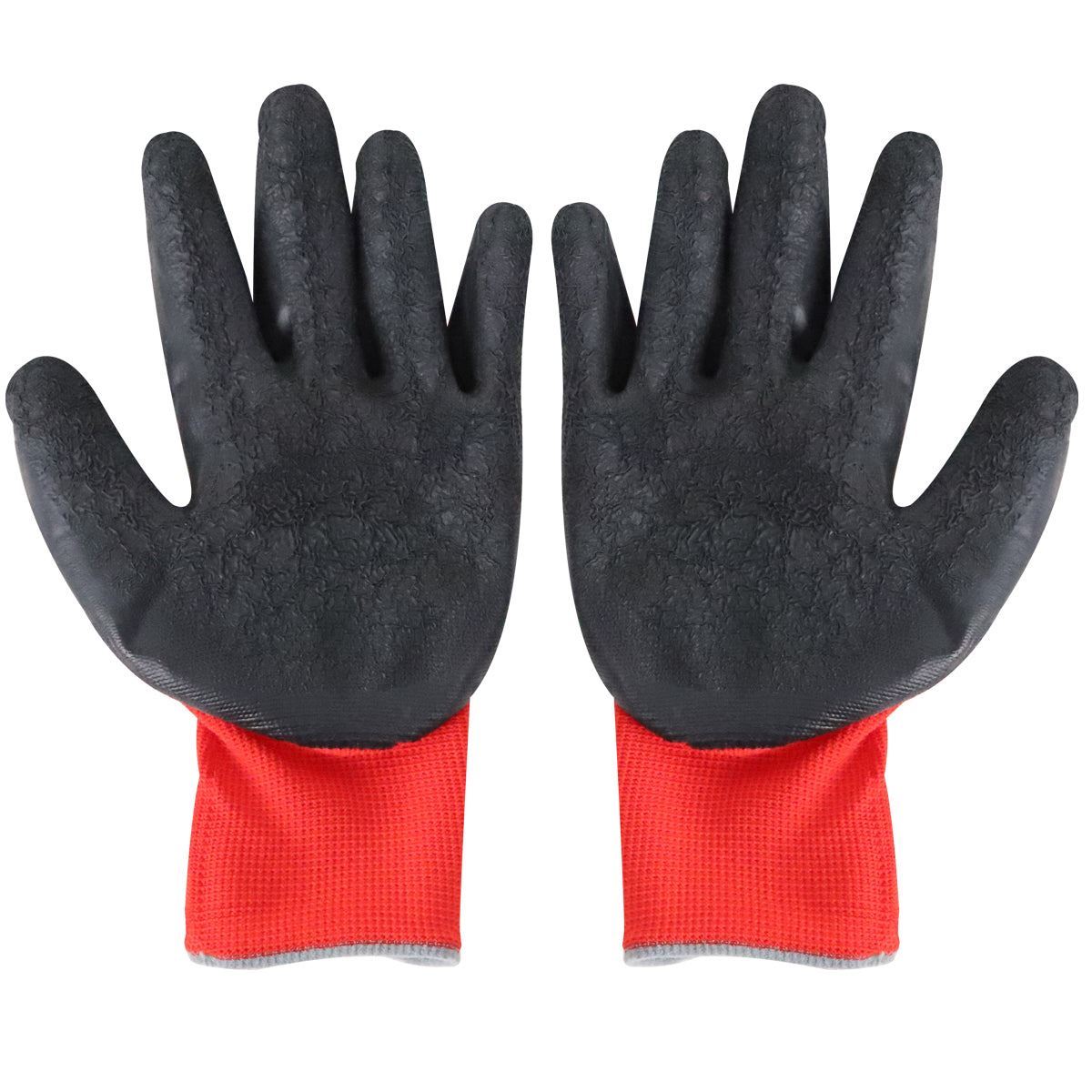 Excel Builder Gloves Red & Black Size XL Pack of 48
