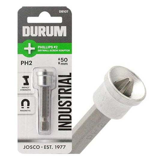 Durum Drywall Screwdriver Bit PH2 x 50mm DUR-DB107