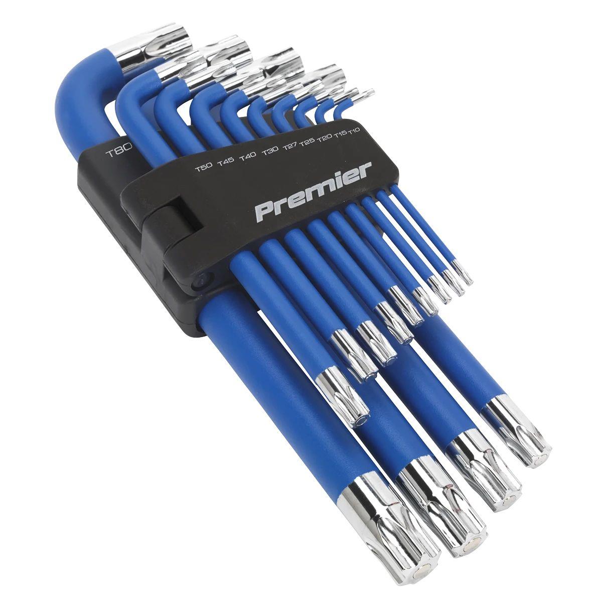 Sealey AK7188 Premier Jumbo Anti-Slip TRX-Star Key Set 13pc