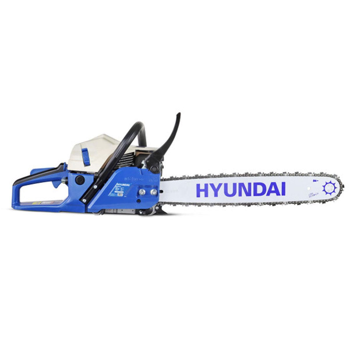 Hyundai HYC6200X 20'' Petrol Chainsaw Anti-Vibration & High-Performance with Protective Cover Bag