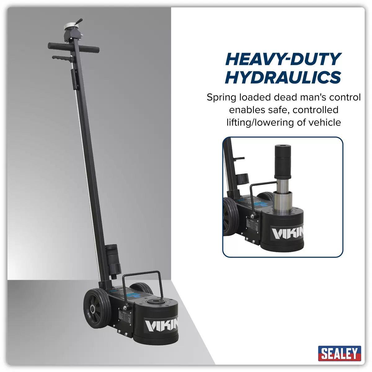 Sealey YAJ15-30 Air Operated Jack 15-30 Tonne Telescopic