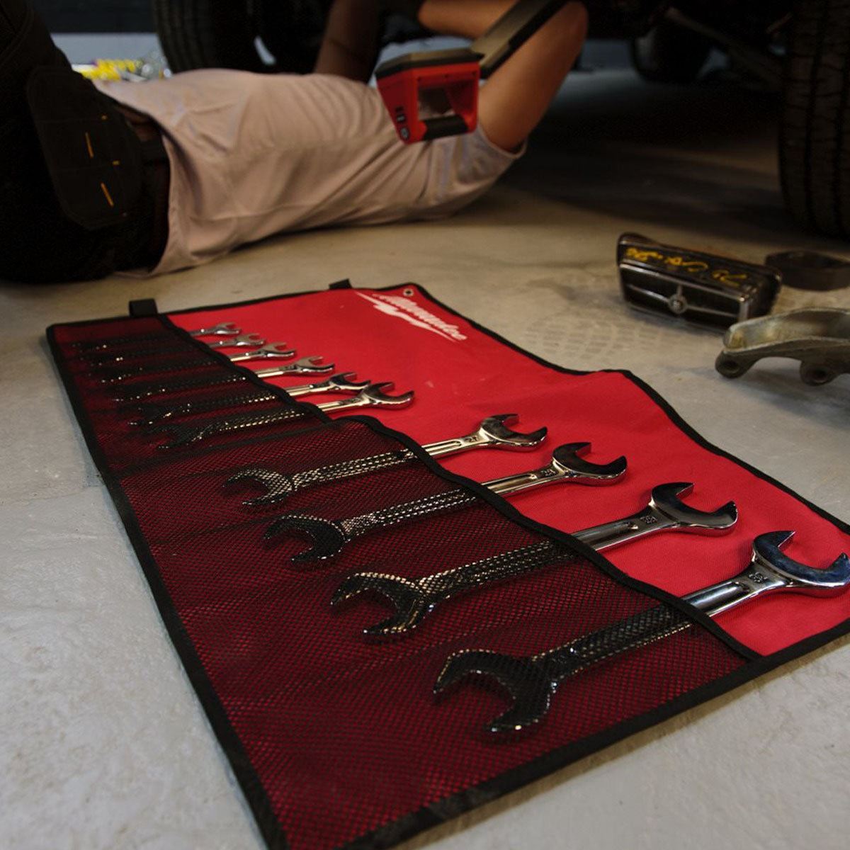 Milwaukee 12 Piece Double Open End Spanner Set 4932492714