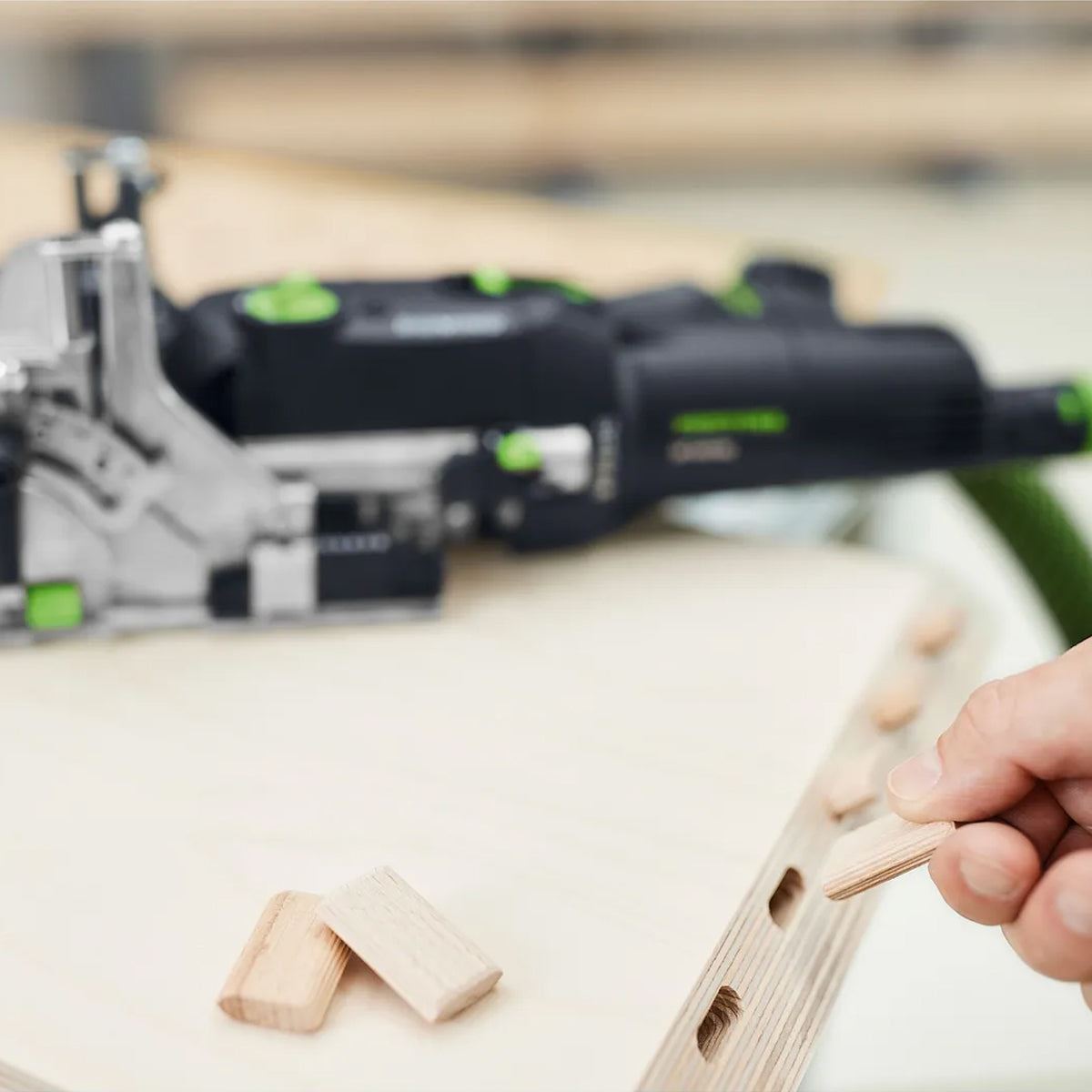 Festool DF 500 RQ-Plus 230V GB Corded DOMINO Joining Machine With Systainer - 578464