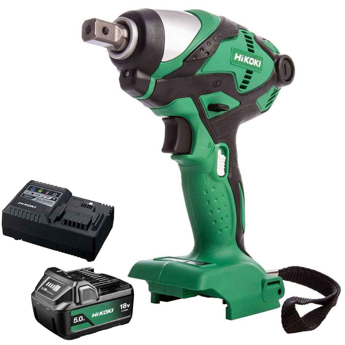 Hikoki WR18DSDLW4Z 18V Li-ion Cordless 1/2