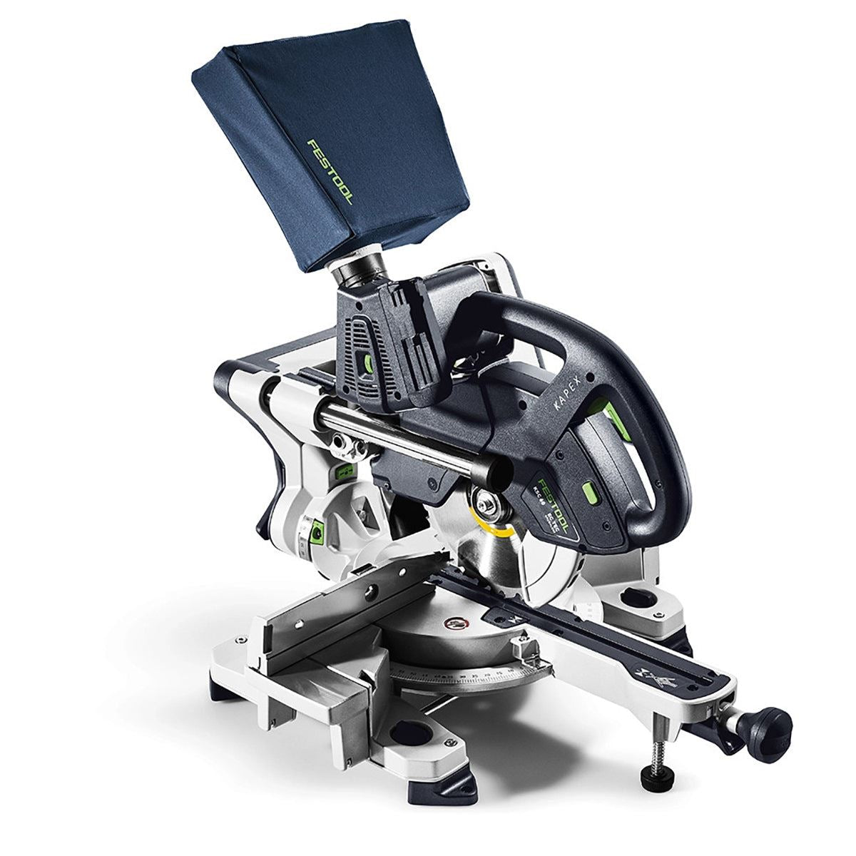 Festool KAPEX KSC 60 EB-Basic 36V 216mm Sliding Compound Mitre Saw - 577775 With 2x5,0/TCL 6 DUO GB Energy Set 577708