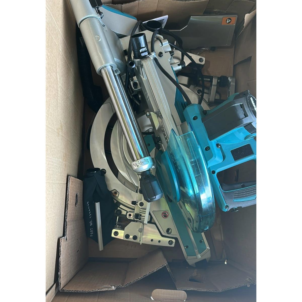 Makita LS1219/2 305mm Slide Compound Mitre Saw 240V Item Condition Damaged Box