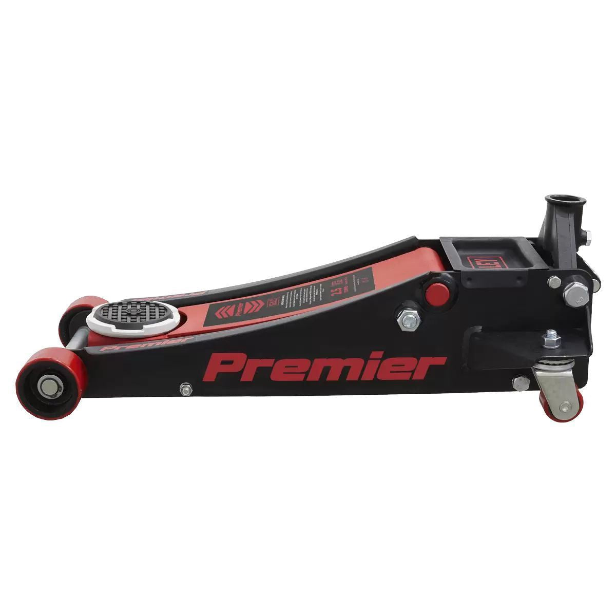 Sealey 2501LE Trolley Jack 2.5 Tonne Low Entry Rocket Lift Car Garage Workshop