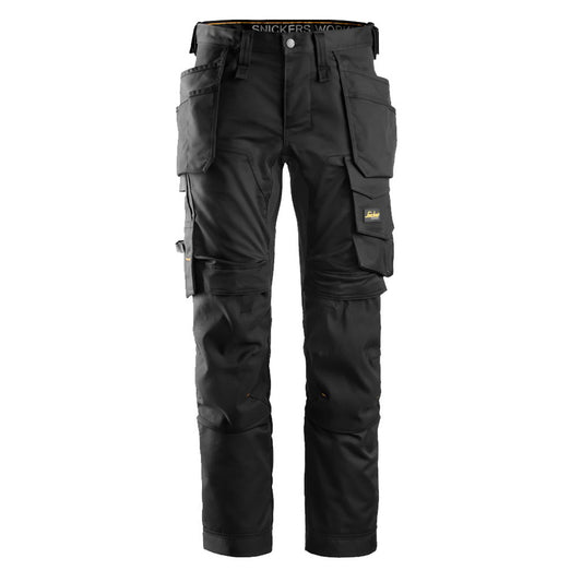 Snickers 6241-48 Black All-round Stretch Trouser W33'' L32''