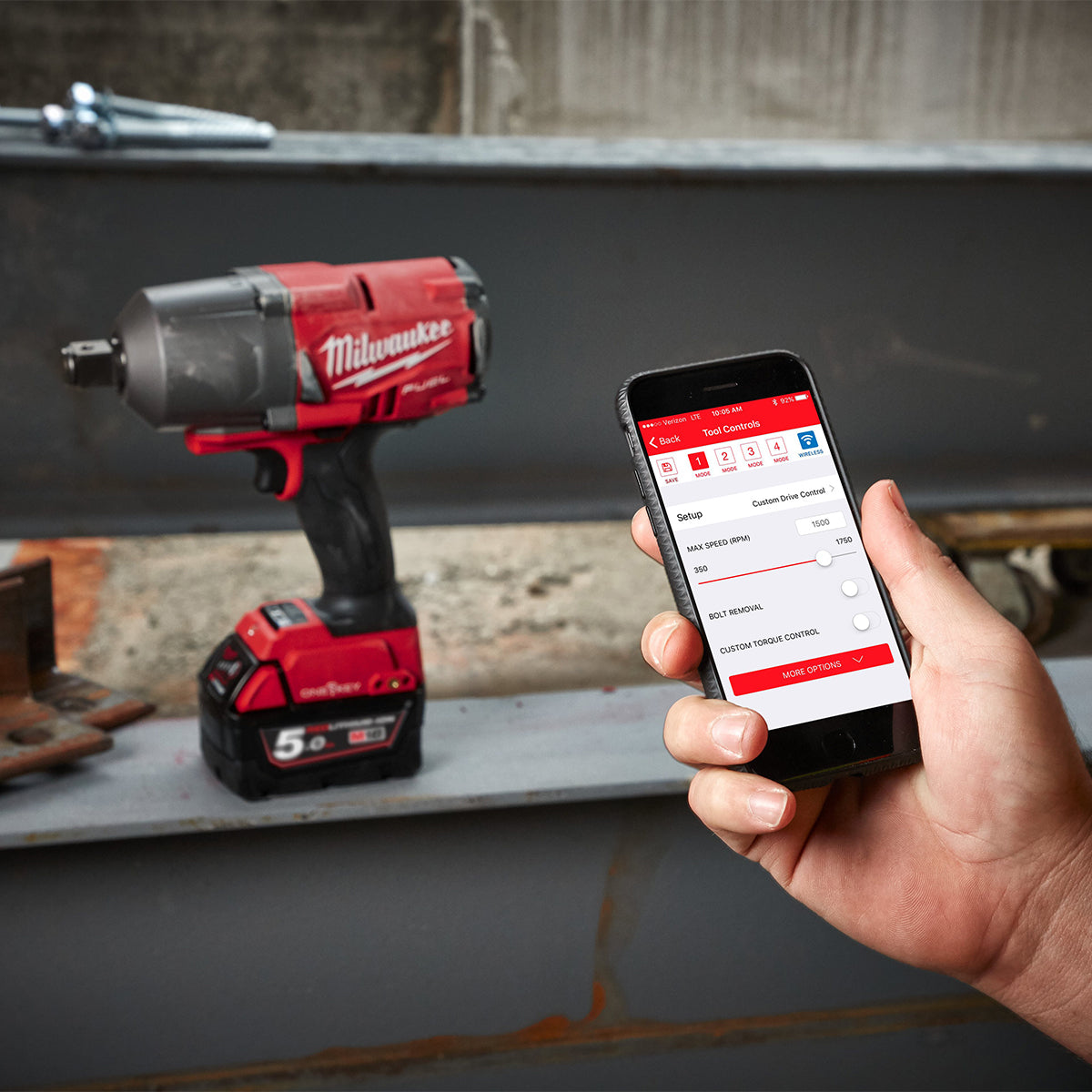 Milwaukee M18ONEPP2Q-512B 18V Fuel 3/4