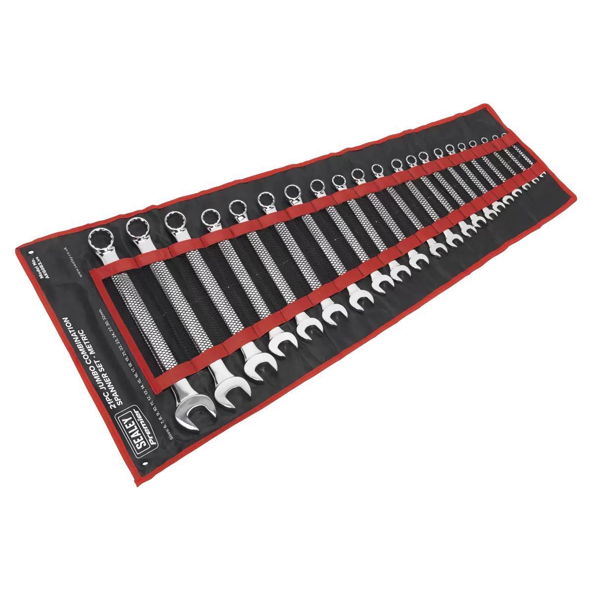 Sealey AK6083 Combination Spanner Set 21pc Jumbo Metric