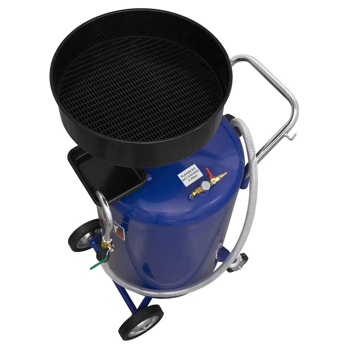 Sealey AK458DX 110L Air Discharge Mobile Oil Drainer