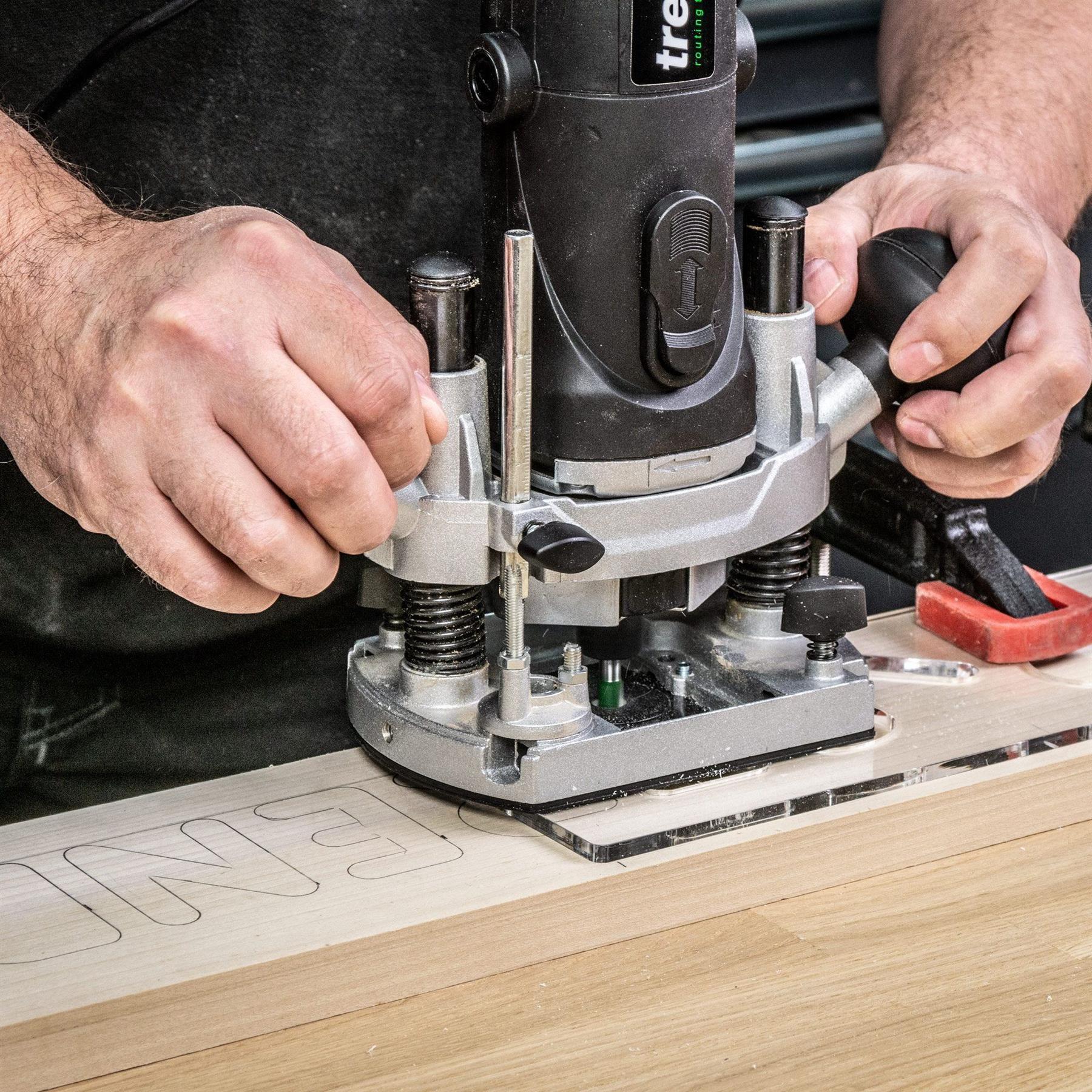 Trend T4ELK Variable Speed Router 115V in Kitbox with 1/4