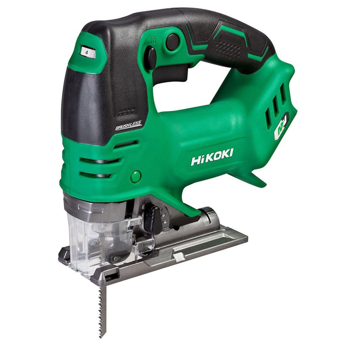 Hikoki CJ36DAJ3Z 36V MultiVolt Brushless Top Handle Jigsaw with 1 x 4.0Ah/8.0Ah Battery & Charger