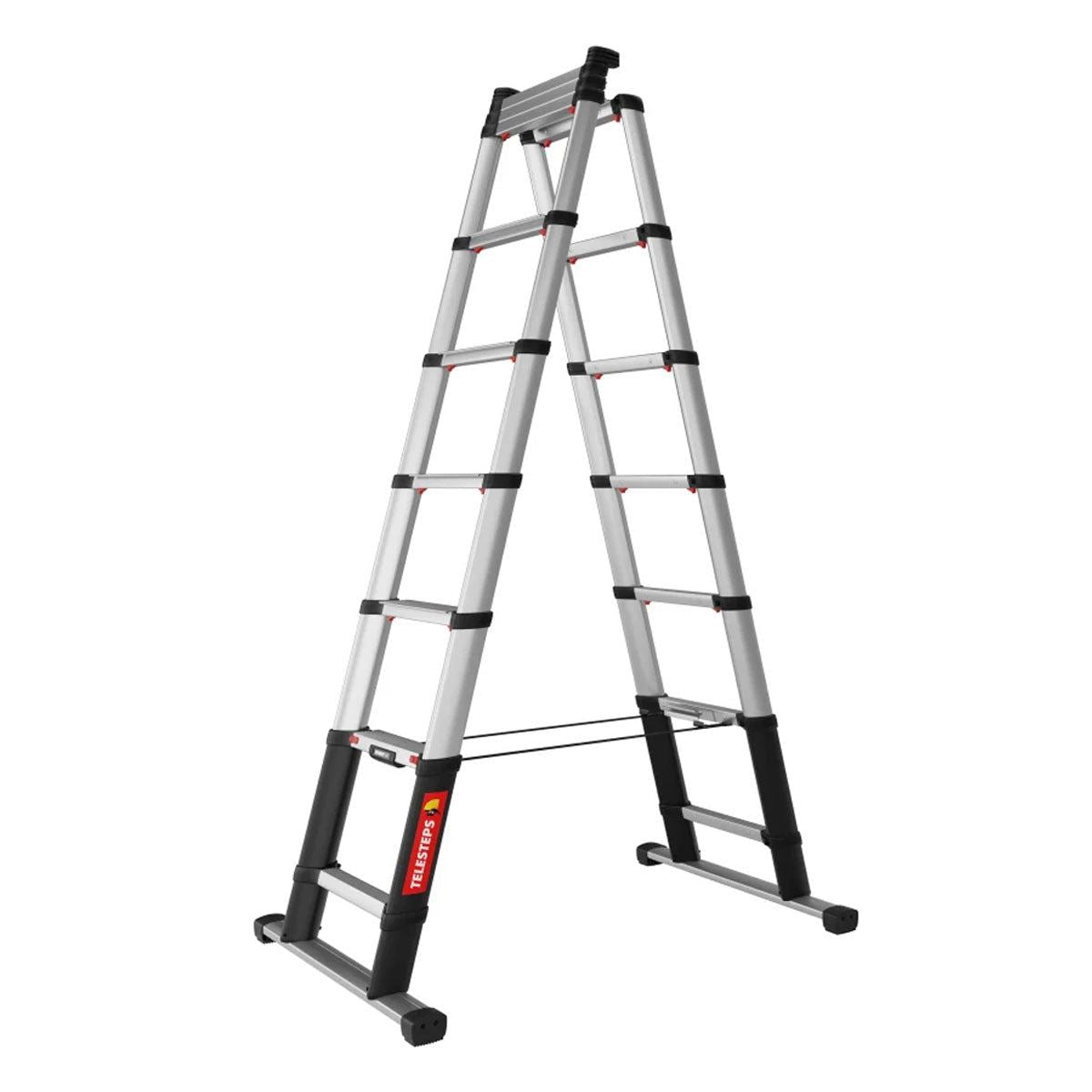 Telesteps TEL72430681 3.0m Combi Line Telescopic Ladder Compact, Durable, and Versatile for Home & Work